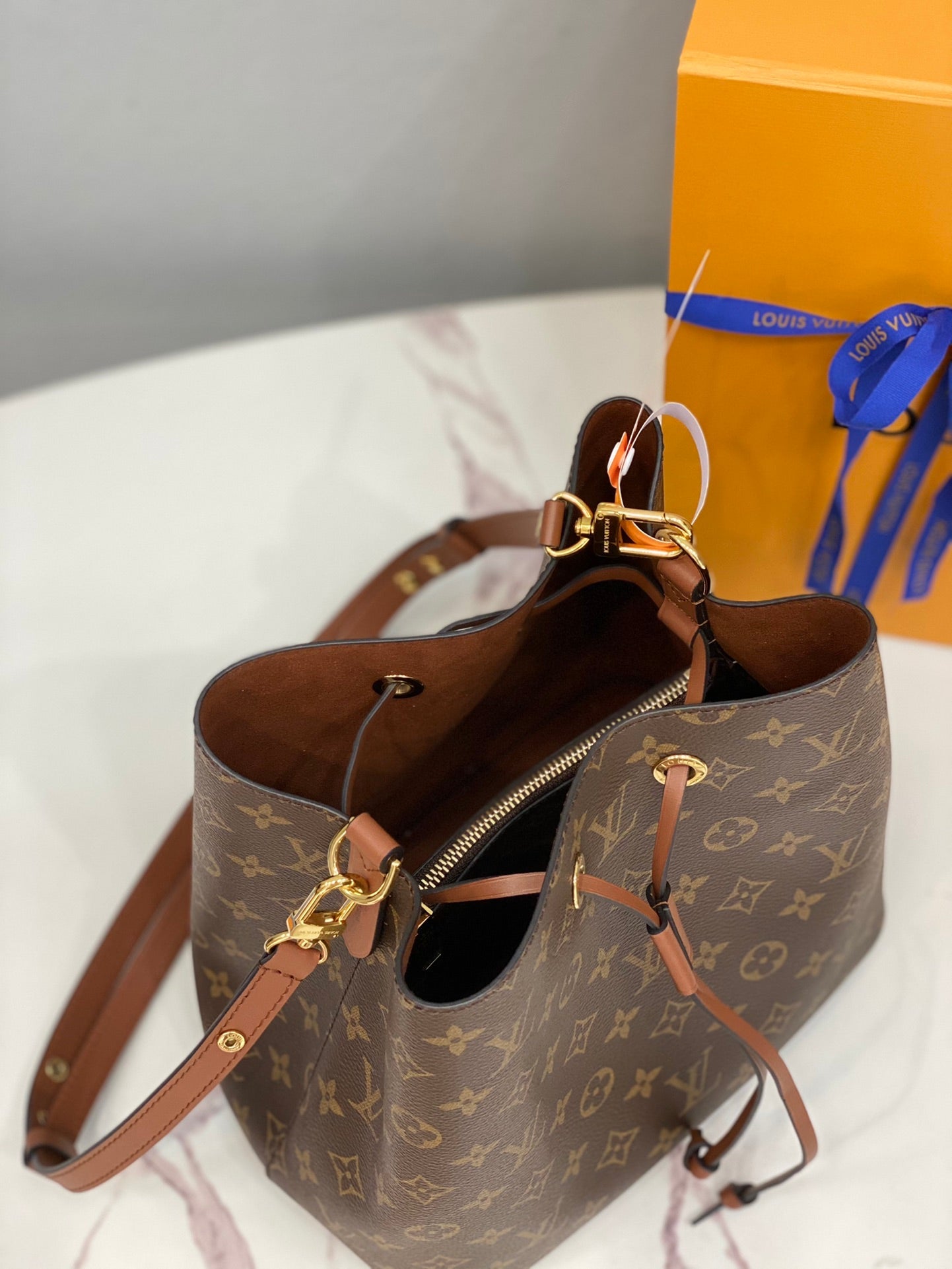 LOUIS VUITTON NEONOE BROWN - Rachellebags