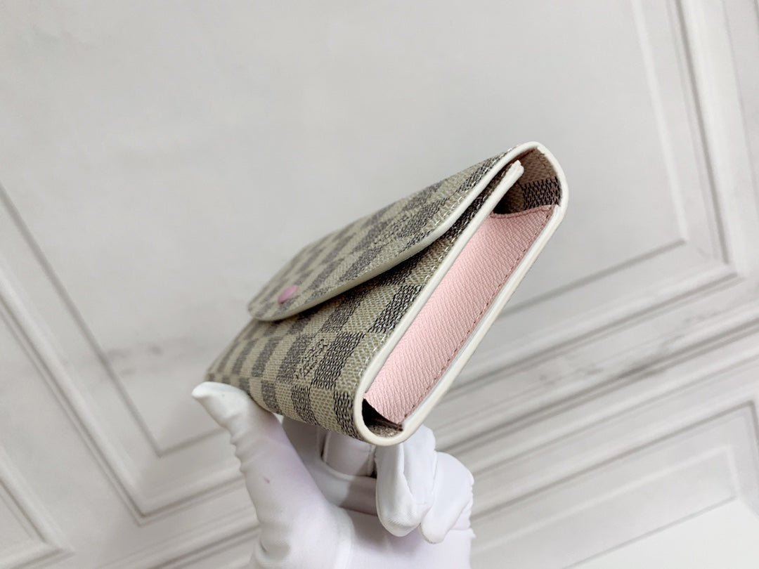 LV Wallet white-Pink - Rachellebags