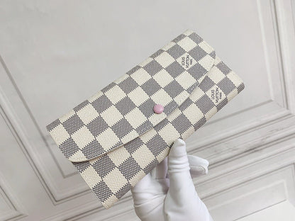 LV Wallet white-Pink - Rachellebags