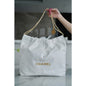 𝟐𝟐𝗣Spring/Summer New 𝟐𝟐Handbag Genuine Tail Leather Medium Platinum - Rachellebags